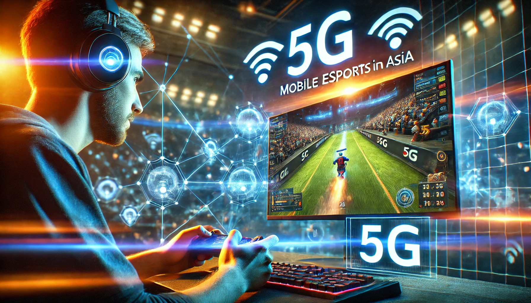 5G on mobile esports