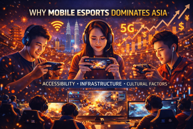 Mobile esports dominance in Asia