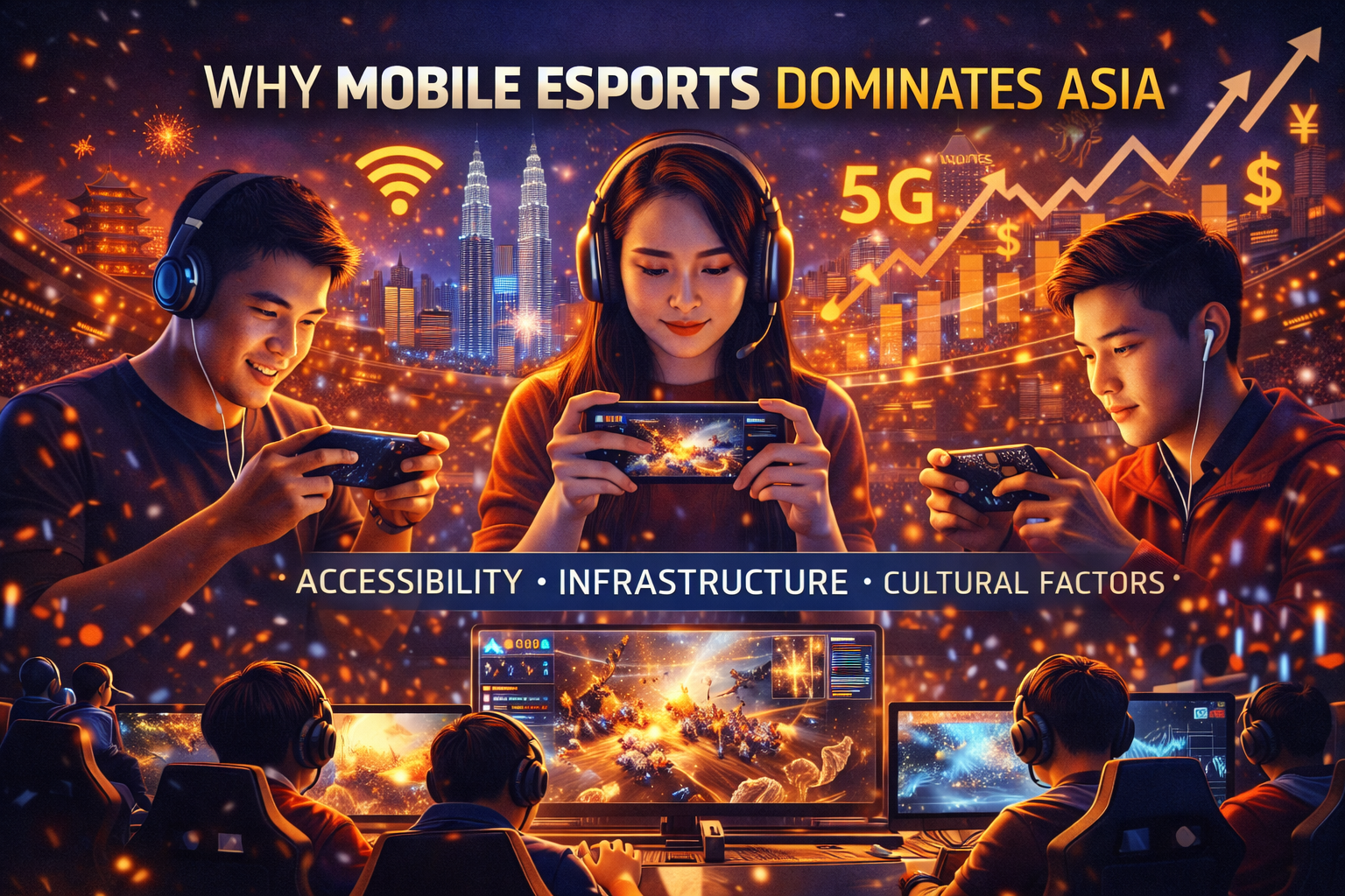 Mobile esports dominance in Asia